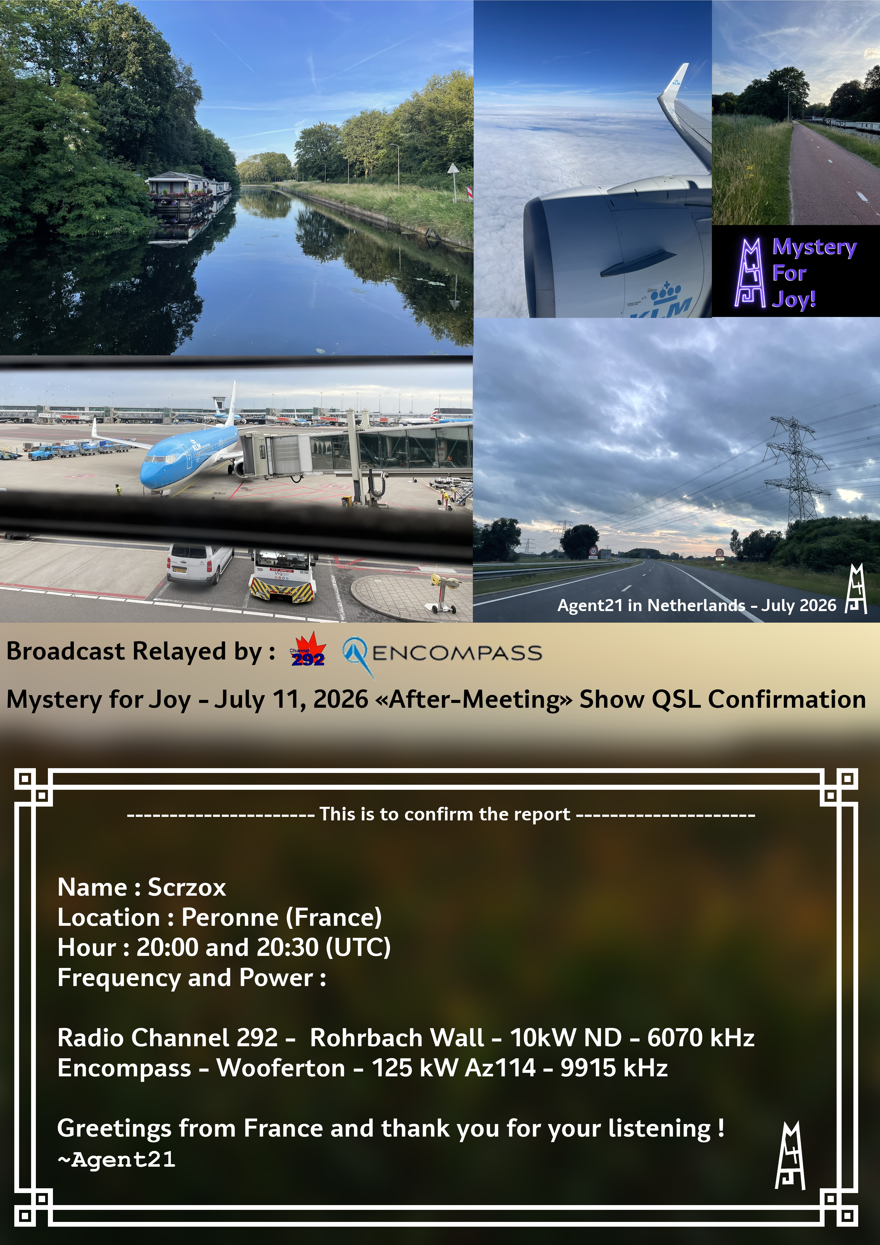 Mystery For Joy Aftermeeting E-QSL image